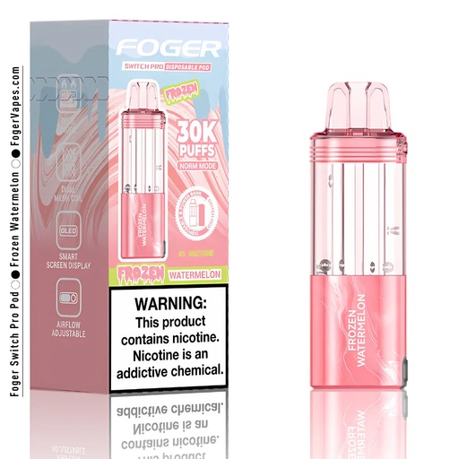 Foger Switch Pro Pods | 5% | (30000 Puff) -  Qty per pack 5